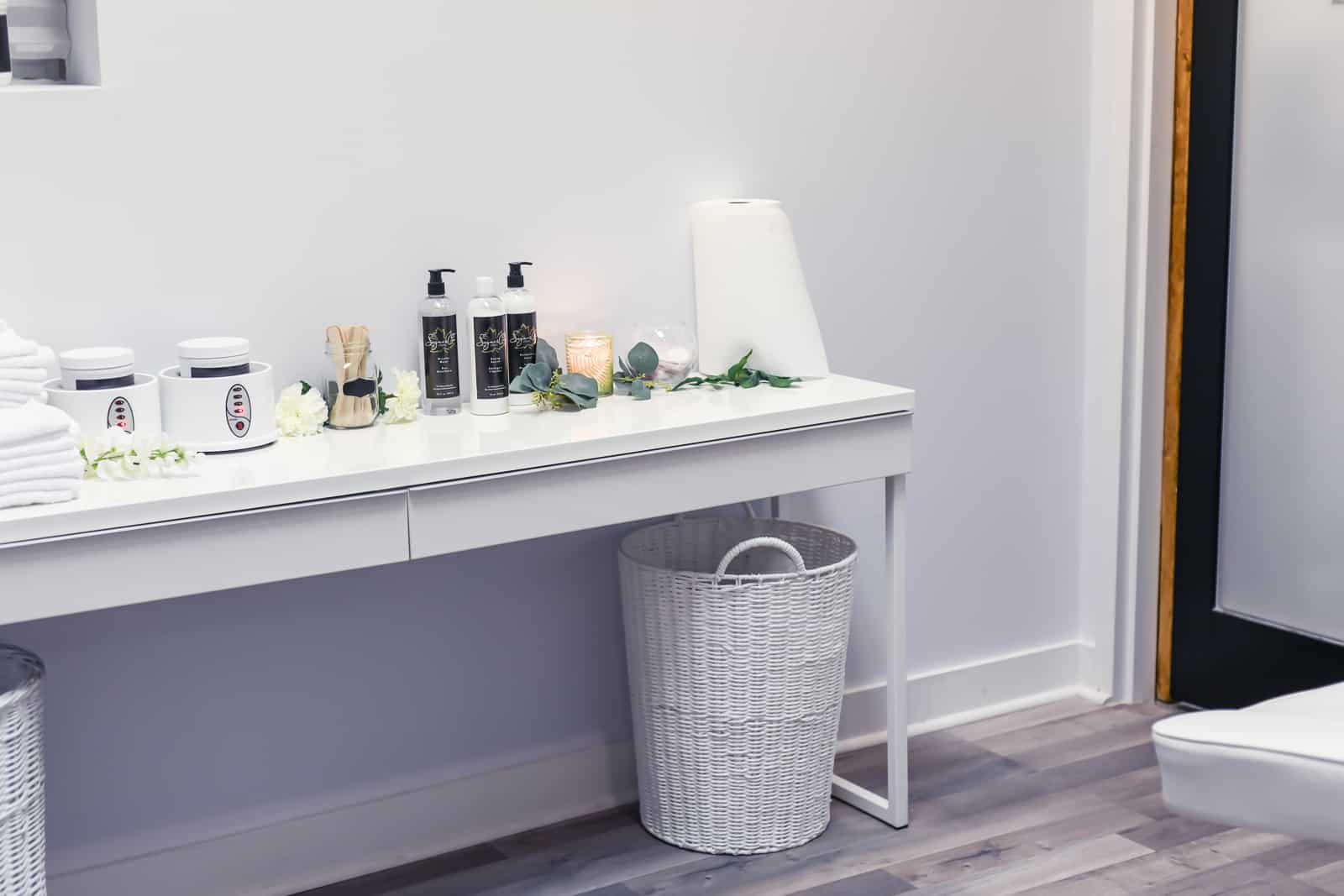 The expanded salon space in 2019